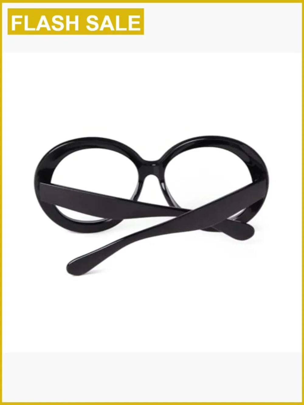 Vintage Oversized Round Sunglasses UV400 Protection XL